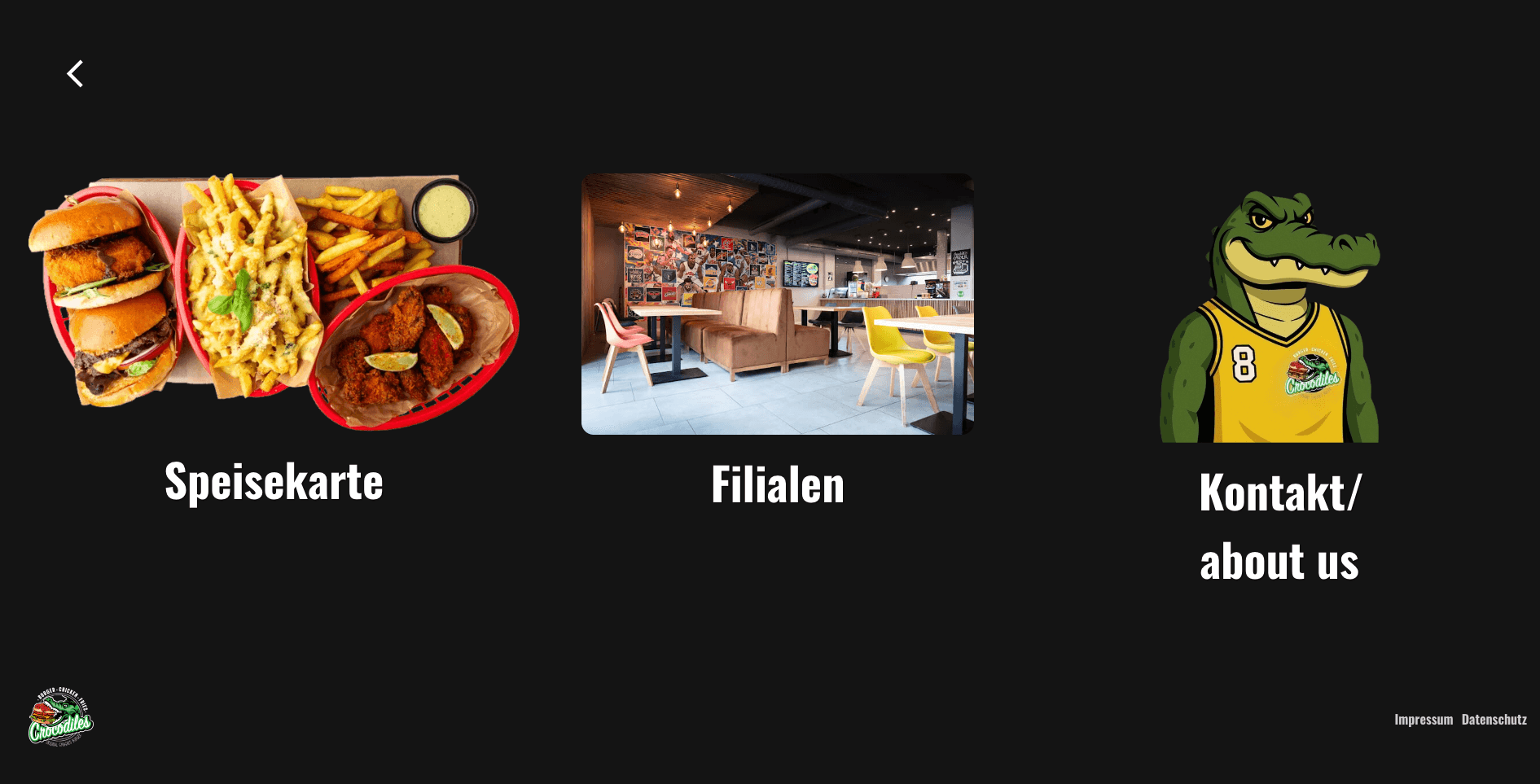 Bild von Crocodiles Website